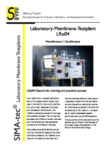 Laboratory Testunit: LRo04