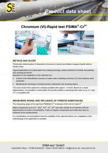 Chromium-Rapid-Test PSIMA-Cr6+