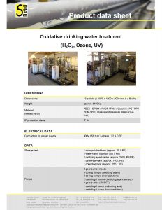 DS Oxidative drinking water treatment